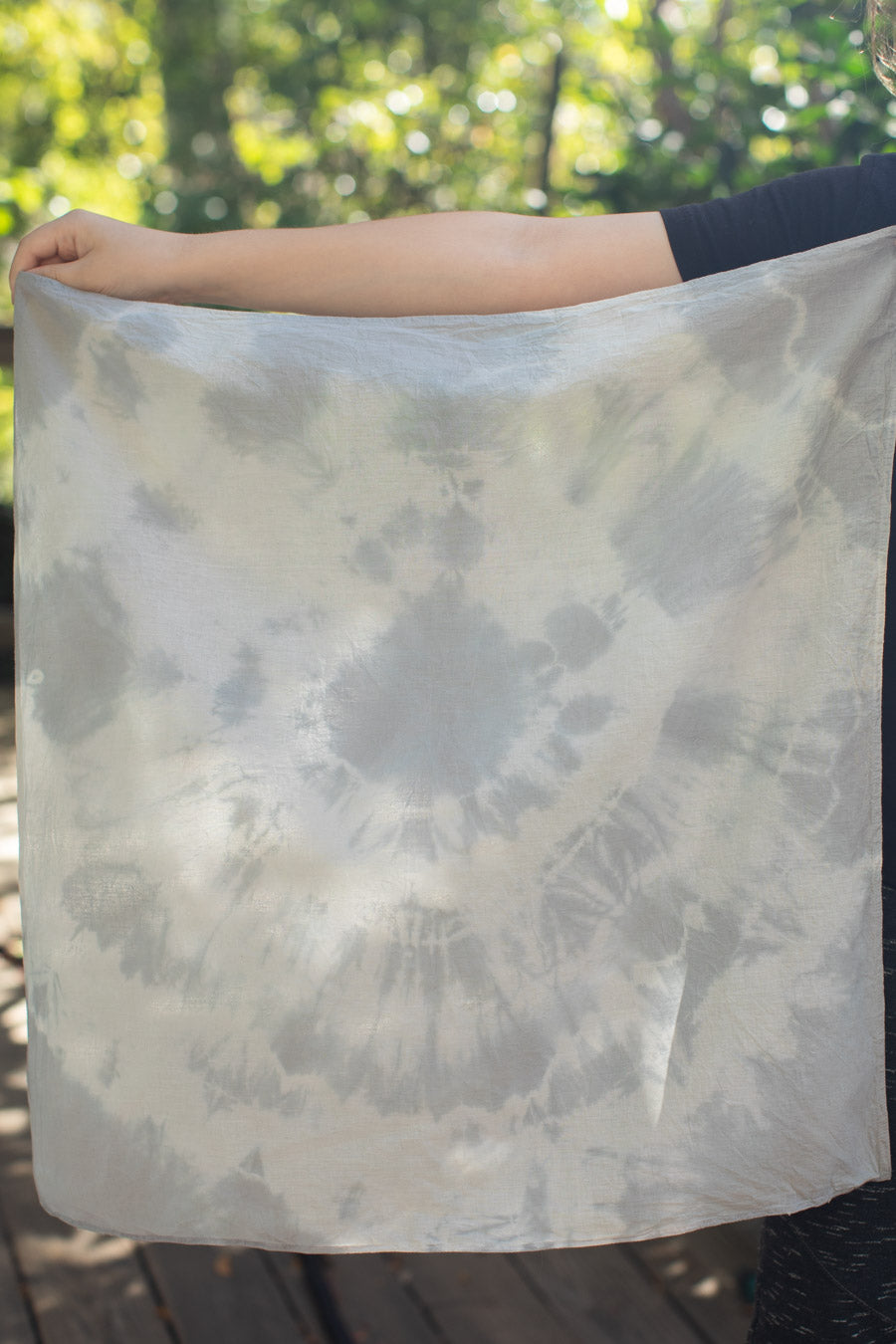 Black Bean Bandana | BLUEISH TIE-DYE